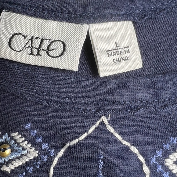 CATO BLUE TANK size L - Picture 6 of 8